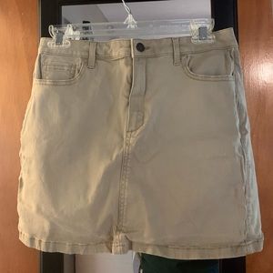 Hollister Khaki Skirt